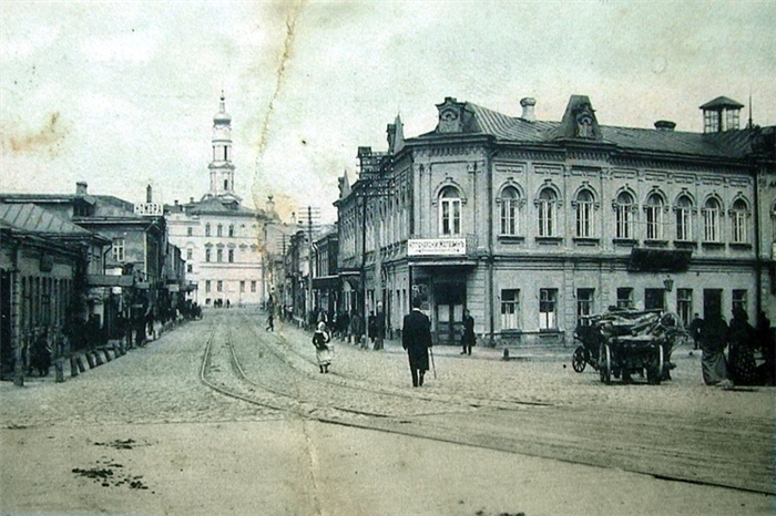 Вулиця Торговая, Харков, початок ХХ століття.