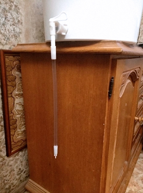 Ми купили подовжувач Siphon у магазині пивоваріння