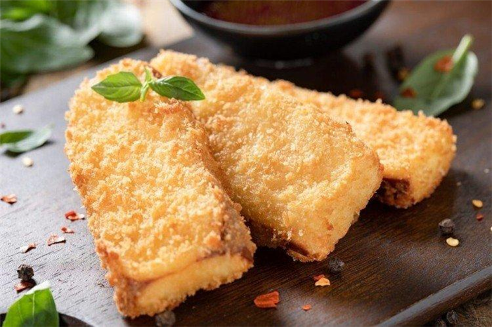 Смажений сир - закуски для пива вдома