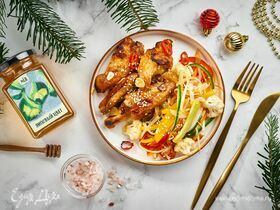 Курячі крильця в медоносі