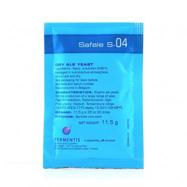 Дріжджі Fermentis S-04 (11, 5 г)