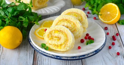 Лимонний рулон