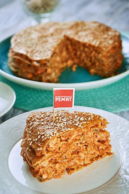 Пор т-млинець з фаршем курячого філе