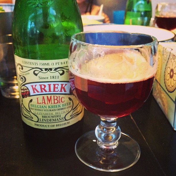 Бельгійське пиво ламбік — Крик (Kriek)